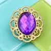 Accesorios Dorados Ovalados Estilo Coreano para el Cabello, Piezas de Aleación, Tocados, Materiales para Zapatos y Ropa, Accesorios para Joyería DIY, Venta Directa del Fabricante