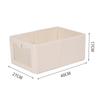 Caja de Almacenamiento de Malla de Algodón y Lino Paisilong con Ventana Visible, Cesta Organizadora de Ropa Interior tipo Cajón, Caja de Almacenamiento de Cuentas 4728