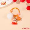 Chaveiro Inspirador do Ano do Cavalo Chaveiro do Festival da Primavera Estudantil Pingente de Sino Decoração de Bolsa em Acrílico Pequeno Presente
