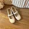 Zapatos Mary Jane de Primer Encuentro para Mujer, Nueva Colección Otoño 2026, Suela Suave, Correa Única, Boca Baja, Adecuados para Mujeres Pequeñas
