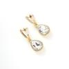 Aretes de Gota de Agua con Pedrería de Industria Pesada Europea y Americana Transfronteriza para Mujer, Moda, Temperamento, Exagerados, Lujo Ligero, de Alta Gama, Personalizados