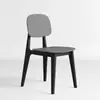 Silla de Plástico con Respaldo Creativo Macaron Nórdico para Uso en Casa, Silla de Comedor de Lujo Ligero, Silla de Ocio Moderna y Simple, Apilable