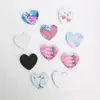Soporte de espejo en forma de corazón creativo soporte trasero para teléfono móvil amor regalo espejo de maquillaje personalizado personalización de logotipo