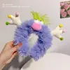 Vit Monstro Pelúcia Aro de Cabelo Little Book Celebridade da Internet Mesmo Acessórios de Cabelo Fofo Engraçado Rosto de Boneca Feio Aro de Cabelo para Lavar o Rosto Pacote de Cabelo