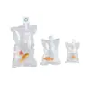 Bolsa de empaque con oxígeno para transporte de peces vivos personalizada, bolsa de oxígeno engrosada para transporte de peces vivos, empaque para peces ornamentales de acuario