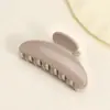 Pinza para el Cabello de PC de Gama Alta para Cabello Fino, Estilo Coreano, Elegante Pinza Semircircular Brillante para Mujer, Peinado Recogido en la Parte Posterior de la Cabeza, Accesorio para el Cabello Tipo Pinza Tiburón