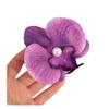 Atmosfera Super Fada Phalaenopsis Presilha de Cabelo Feminina Mori Lateral Bico de Pato Clipe Placa Traseira Presilha de Cabelo