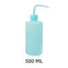 Regador de boca curva para tatuagem suprimentos de limpeza sanitária frasco de aperto de bico longo 250/500ML plástico squeeze tatuagem consumíveis
