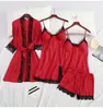 Conjunto de Lencería Sexy Transfronterizo Europeo y Americano para Mujeres, Estilo Puro Deseo Qqny Pijama Sexy Ropa Interior para Mujer 4