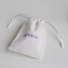 Lote Pequeno Impressão Personalizada Armazenamento de Alta Qualidade Pequeno Saco de Pano Boneca Boneca Maquiagem Massageador Armazenamento Bolso com Cordão