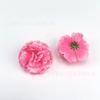 Flor de Clavel Simulada de 6 cm Cabeza de Flor Artificial Venta al por mayor Decoración de Boda Cabeza de Flor de Seda Flor para Pasador de Pelo DIY Semi-terminada Accesorios de Flor