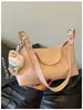 Bolsas Femininas de Comércio Exterior, Bolsas Estilo Coreano, Novas Bolsas Simples da Moda, Textura Doce, Bolsas de Ombro Transversais Casuais e Versáteis