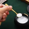 Mini cuchara de acero inoxidable, cuchara creativa para polvo de medicina, cuchara para condimentos, cuchara de café para el hogar, cuchara pequeña, cuchara de sal de cocina, cuchara medidora