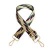 Nuevas Correas de Hombro Anchas de Color Contrastante con Empalme de Doble Cara Ajustables de Un Hombro Cruzadas de Repuesto Correas Largas Accesorios para Equipaje Correas de Bolso