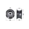 Rodamientos con Recubrimiento de Plástico 608 Rodillo con Ranura 624U Polea para Puertas y Ventanas Deslizantes 625 Ranura de Eub de Nylon Fabricante 626