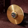 Giroscopio de Punta de Dedo Bagua de Latón Artesanías Metálicas Brújula de Supervivencia al Aire Libre Adorno de Brújula de Cobre Puro Venta al por Mayor