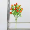 Rama de Limón Simulada Estilo Europeo Pequeña Fresca Decoración para el Hogar Hotel Arreglo Floral Accesorios para Fotografía Fruta de Limón Simulada