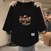 Camiseta de manga tres cuartos para mujer con descuento por sobrestock, nueva moda verano 2026, holgada, adelgazante, top rejuvenecedor