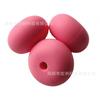 Cuentas de Ábaco Hongzhou 14mm Cuentas de Silicona Joyería para Morder Pulsera DIY Cuentas Planas de Silicona Cuentas Sueltas Venta al por Mayor en Stock