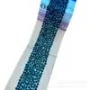 Nuevos Accesorios para el Cabello con Base de Malla Bordado de Lentejuelas y Perlas Encaje Adornos para Sombreros Accesorios para Ropa de Escenario 6.5CM de Ancho