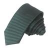 Corbata de Mano de Poliéster de 5CM 6cm para Hombre Mujer Color Sólido Estrecha Vestido de Negocios Jacquard Corbata Estrecha Raya Venta al por Mayor