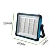 Proyector Solar Tipo Bolso Led Exterior Impermeable Super Brillante Luz Estilo Camping Bolso para el Hogar Iluminación Móvil de Emergencia