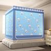Cortina Opaca Nueva Estampada 2025 Mosquitero Tipo Cama de Tres Puertas Exclusivo para el Sudeste Asiático para Repeler y Prevenir Mosquitos