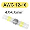 Venta al por mayor transfronteriza Caja de 50 piezas Anillo de soldadura termorretráctil sin presión Tubo termorretráctil Anillo de soldadura impermeable Juego de terminales termorretráctiles