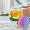 Moldes de Resina de Cristal DIY de Amapola, Posavasos Varios con Bordes Tallados, Adornos de Exhibición de Almacenamiento, Moldes de Silicona al por Mayor