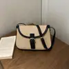 Design de Nicho Verão 2026 Nova Moda Casual Simples Versátil Estiloso Tecido Bolsa de Ombro Único Transversal de Mão