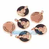 Acessórios DIY Cobre Puro Microincrustado Yin Yang Oito Trigramas Buda Maitreya Cabeça de Leão Pequeno Pingente Pequeno Pingente