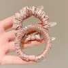 2026 Novo Elástico de Cabelo de Alta Elasticidade com Acabamento em Cetim, Toque de Luxo, Argola de Cabelo Dopamina de Verão para Mulheres, Elástico Fofo para Crianças