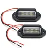 Venta directa de fábrica, luz de matrícula de camión de 6 LED, luz trasera de remolque de autobús, luz lateral de 12-24 V