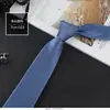 Ropa formal de negocios para hombre 7 cm corbata de mano camisa de traje cuello de vestir profesional para el trabajo accesorios en stock suministro directo