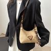 Bolsa de comércio exterior feminina 2025 nova bolsa de ombro transversal portátil estilista all-match fashion bolsa de bolinho vintage viajante