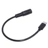 Cabo de carregamento 5521 fêmea para Tipo-C transfronteiriço com mais de 3A para telefone celular, tablet, computador, câmera, cabo de alimentação 5,5x2,1mm
