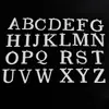 Pendente de Aço Inoxidável Transfronteiriço com 26 Letras Inglesas Banhado a Ouro 18K Pingente para Colar DIY Acessórios de Joalheria em Estoque