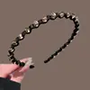 Faixa de Cabelo Ondulada Estilo Francês Noite Estrelada, Acessório de Cabelo para Mulheres, Coroa Alta que Aumenta o Volume, Moda de Luxo Novo Estilo