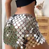 AYJ2026 Falda de lentejuelas sexy estilo callejero europeo y americano cruzada en Amazon Y20217 minifalda ajustada ceñida moderna