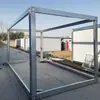 Estrutura de Estufa Galvanizada Não Requer Solda ou Fixação com Parafusos, Estrutura de Estufa Destacável Montagem Própria Fabricante