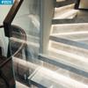 Escalera de mármol natural antideslizante para casa, hotel, KTV, escalón giratorio