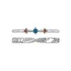 Cazador de demonios: Set de Anillos Kimetsu No Yaiba Shinazugawa-Yugiri - Exquisitos Anillos de Boda de Demon Slayer Inspirados en Anime