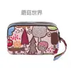 Bolso de mano nuevo moda mujer bolsa para teléfono móvil monedero Mini lona Oxford casual bolso de mano de tres capas