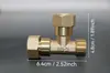 União de Cobre Espessada para Tubos de Água, União para Aquecedor de Água, União com Rosca Interna e Externa, União de Três Vias, Cotovelo Flexível