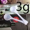 Cuchara de Plástico para Alimentos con Báscula, Cuchara Pequeña para el Hogar, Cuchara de Leche en Polvo de PP de 1/2/3/5/10g, Logo Personalizable