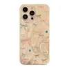 Apple 18 Pro Max Color Dopamina Pantalla Trasera con Lazo iPhone Teléfono Android Estuche Suave y Duro Personalización