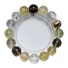 MuxueshanhePulsera de Cristal Natural Cristal de Limón Pulsera de Ágata Blanca para Mujer Pulsera Versátil de Regalo Venta al por Mayor
