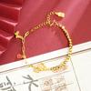 Pulsera nueva de oro arena de Vietnam, pulsera de bola de discoteca, calabaza, mariposa, Joker, no se desvanece con el tiempo, joyería al por mayor chapada en oro cobre