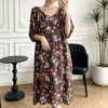 Bata de Nuevo Estilo 2026 para Mujer, Vestido de Algodón y Seda Delgado de Verano que se Puede Usar Afuera, Vestido de Longitud Media de Alta Gama Estilo Coreano