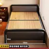 Cama Plegable 1.5m Cama Individual para Adultos, Cama Pequeña para el Hogar, Cama Temporal para Invitados, Nuevo Modelo 2026, Cama Extra para Dormitorio, Cama de Tablero Duro